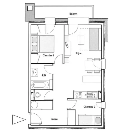 Appartement Le Clos D'aussois